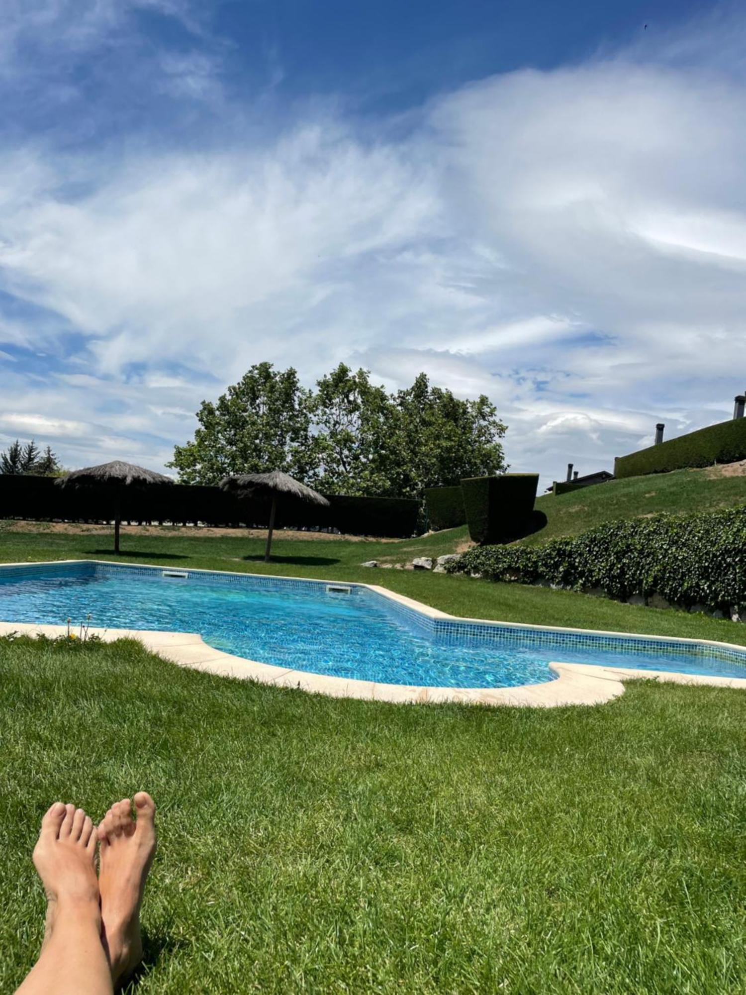 Apartamento Renovado Con Jardin Privado, Parking ,Wifi Y Piscina Osséja Kültér fotó